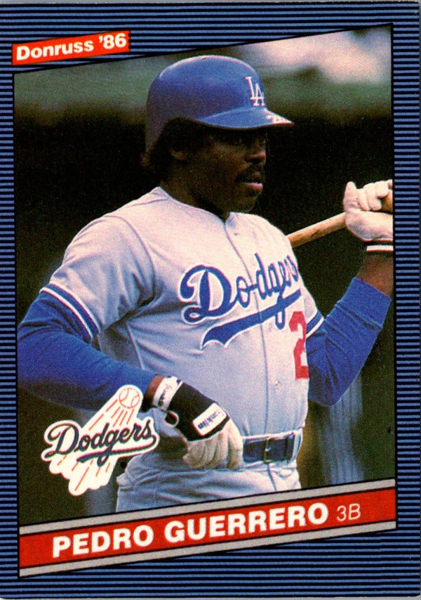 1985 Donruss Pedro Guerrero #174