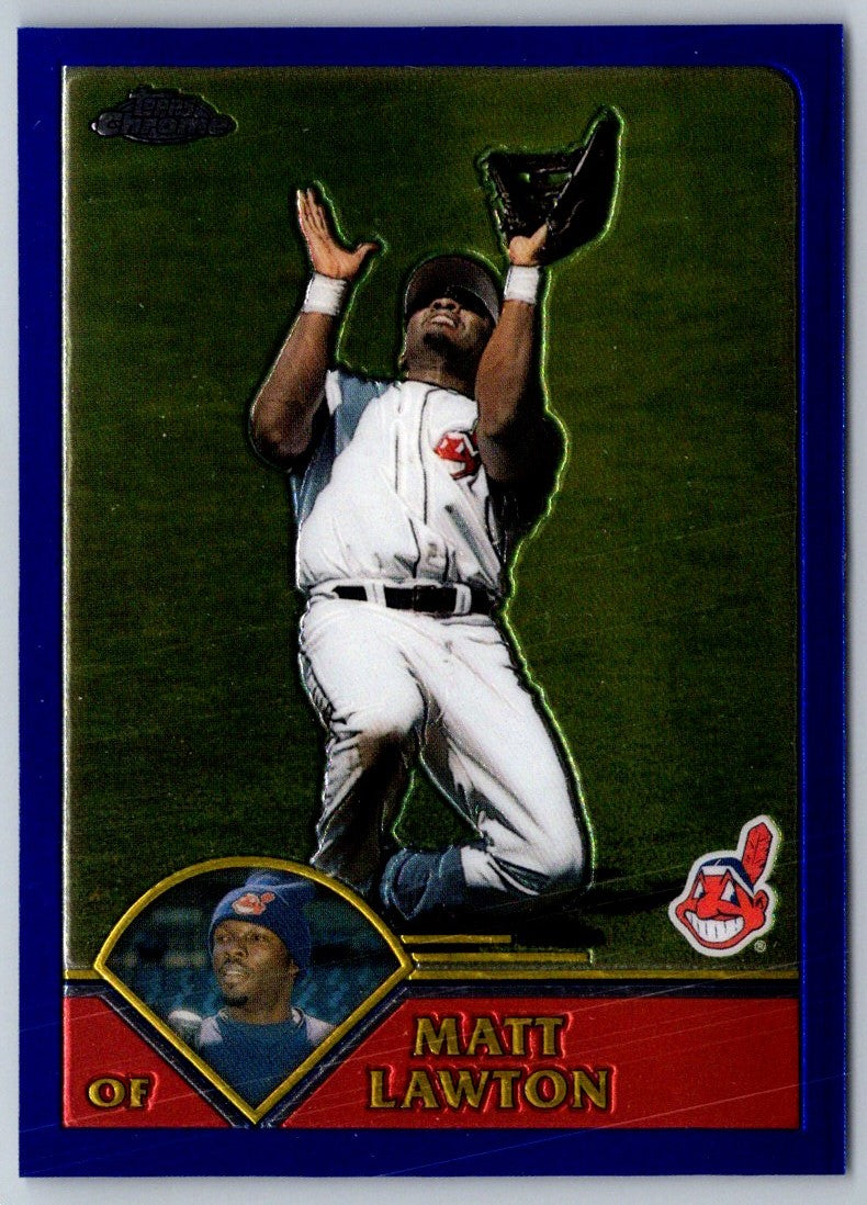 2003 Topps Chrome Matt Lawton