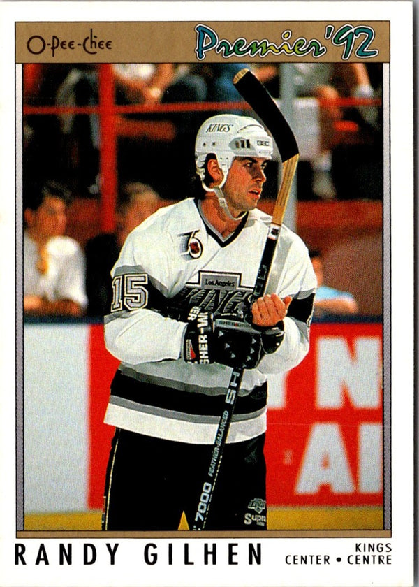 1991 O-Pee-Chee Premier Randy Gilhen #123