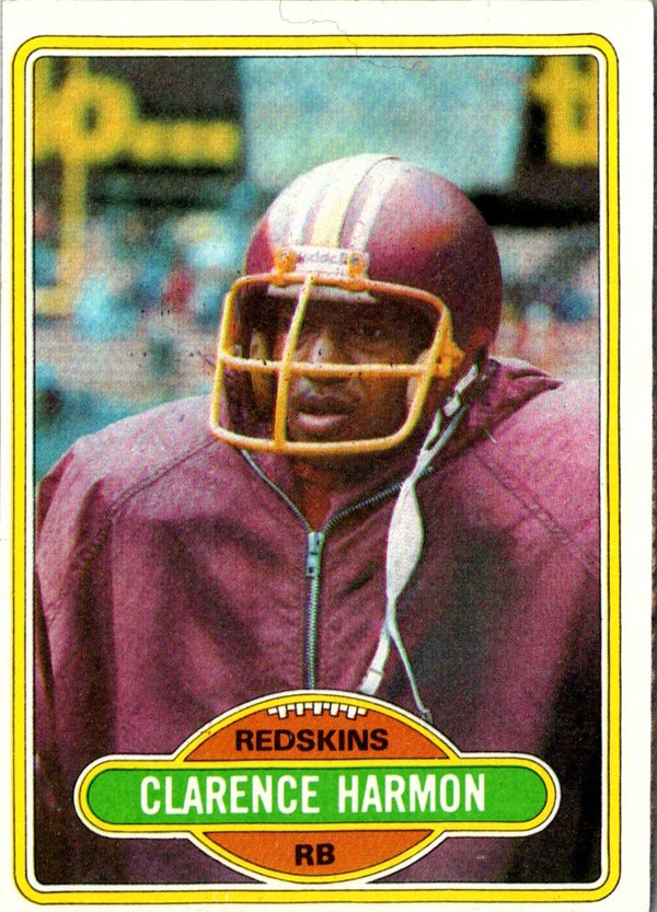 1980 Topps Clarence Harmon #44 Rookie