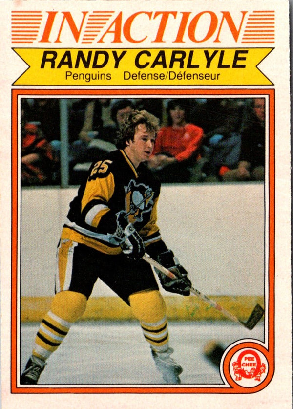 1982 O-Pee-Chee Randy Carlyle #266