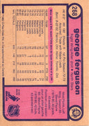 1982 O-Pee-Chee George Ferguson