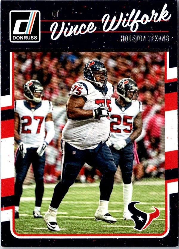 2016 Donruss Vince Wilfork #117