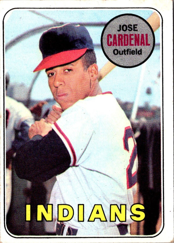 1969 Topps Jose Cardenal #325 EX