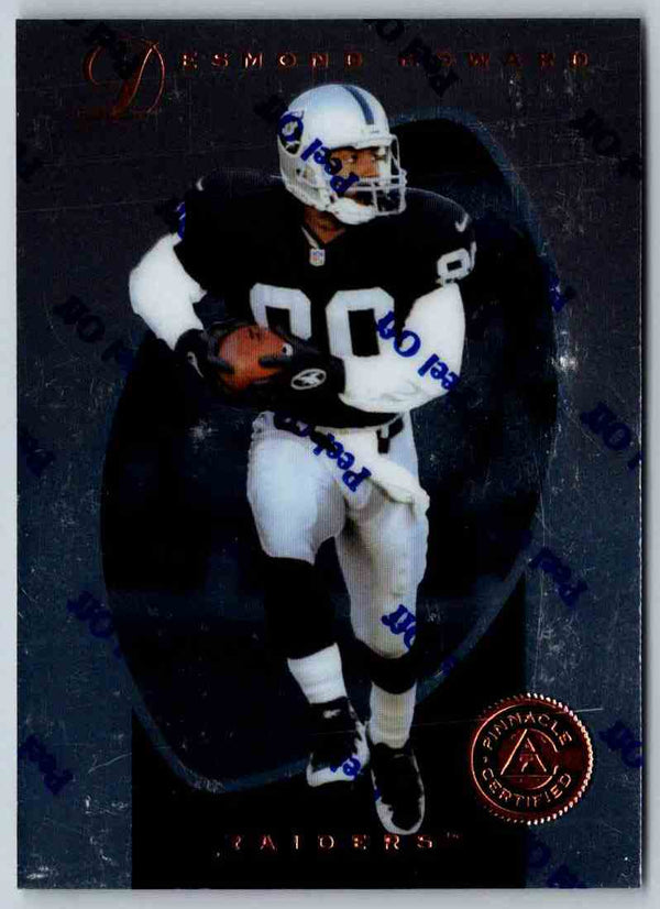 1997 Pinnacle Certified NFL Desmond Howard #100