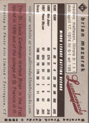 1998 Warning Track Adirondack Lumberjacks Brian Mazurek