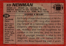 1983 Topps Ed Newman