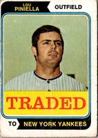 1974 Topps Traded Lou Piniella #390T