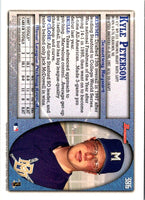 1998 Bowman Kyle Peterson #386 Rookie