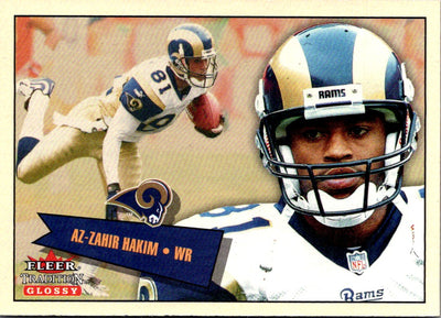 2001 Fleer Tradition Glossy Az-Zahir Hakim #191