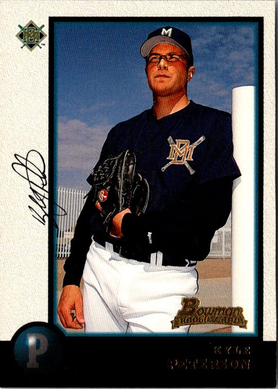 1998 Bowman Kyle Peterson #386 Rookie