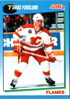 1991 Score Canadian English Tomas Forslund #629 Rookie