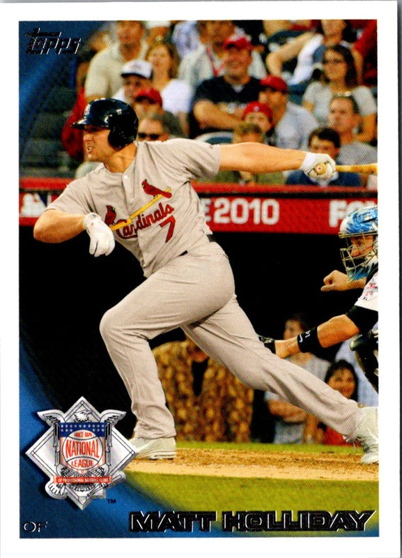 2010 Topps Update Matt Holliday #US-161