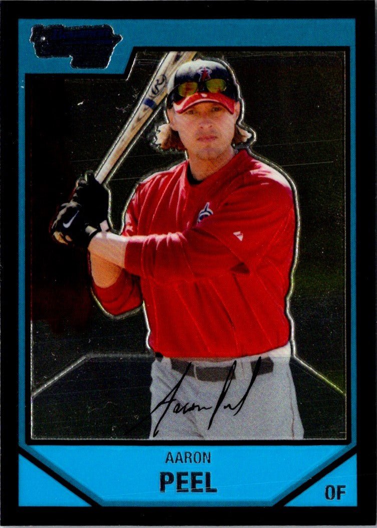 2007 Bowman Chrome Prospects Aaron Peel