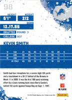 2010 Score Kevin Smith #98