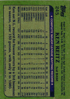 1982 Topps Ken Reitz #245