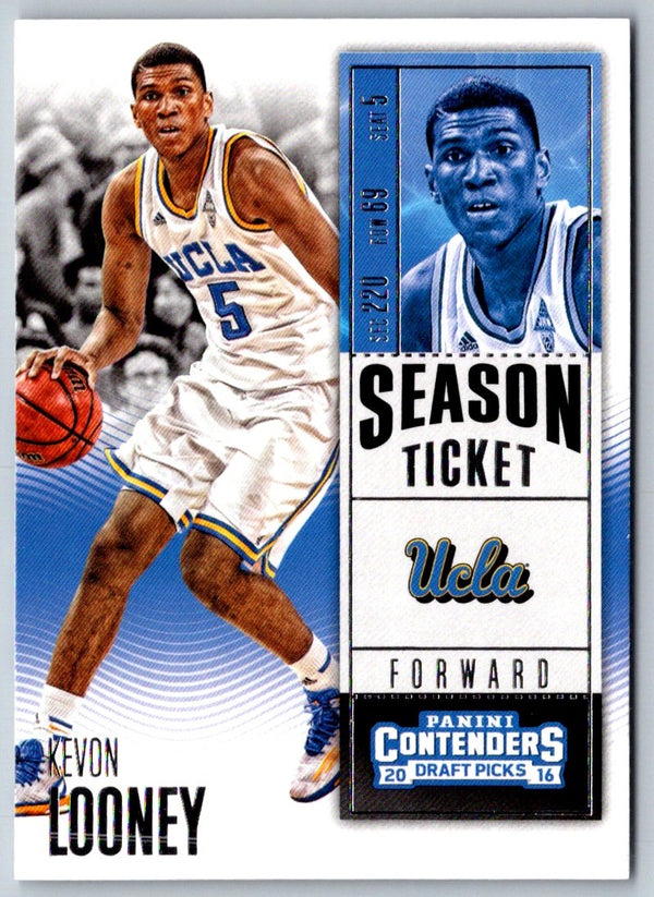 2016 Panini Contenders Draft Picks Kevon Looney #59