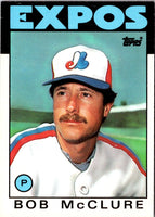 1986 Topps Traded Bob McClure #71T