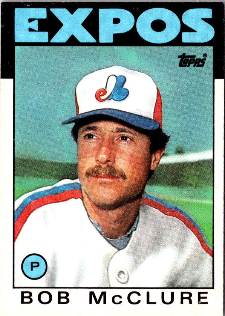 1986 Topps Traded Bob McClure