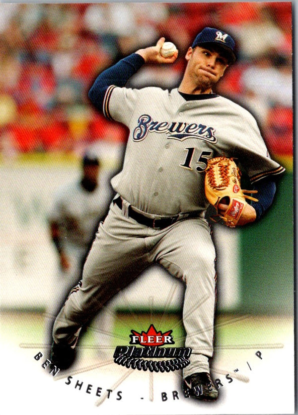 2005 Fleer Platinum Ben Sheets #73