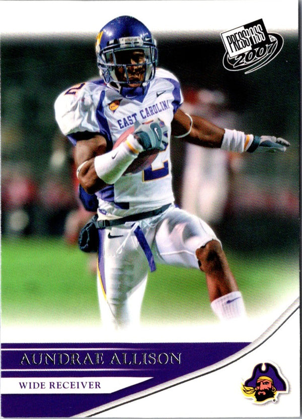 2007 Press Pass Aundrae Allison #41
