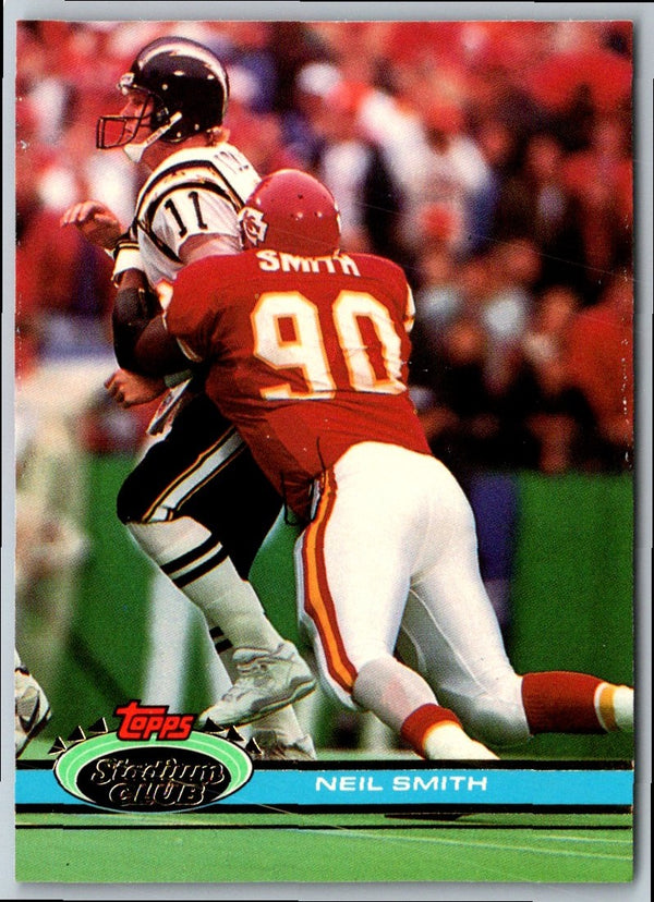 1991 Stadium Club Neil Smith #386