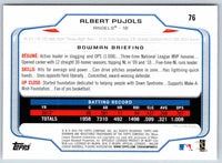 2014 Bowman Albert Pujols #76