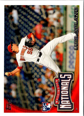 2010 Topps Update Luis Atilano #US-183 Rookie