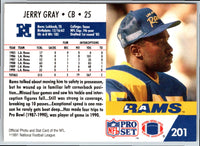 1991 Pro Set Jerry Gray #201