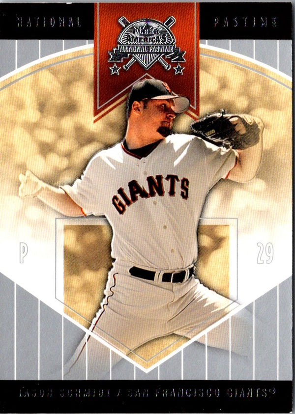 2004 Fleer National Pastime Jason Schmidt #15