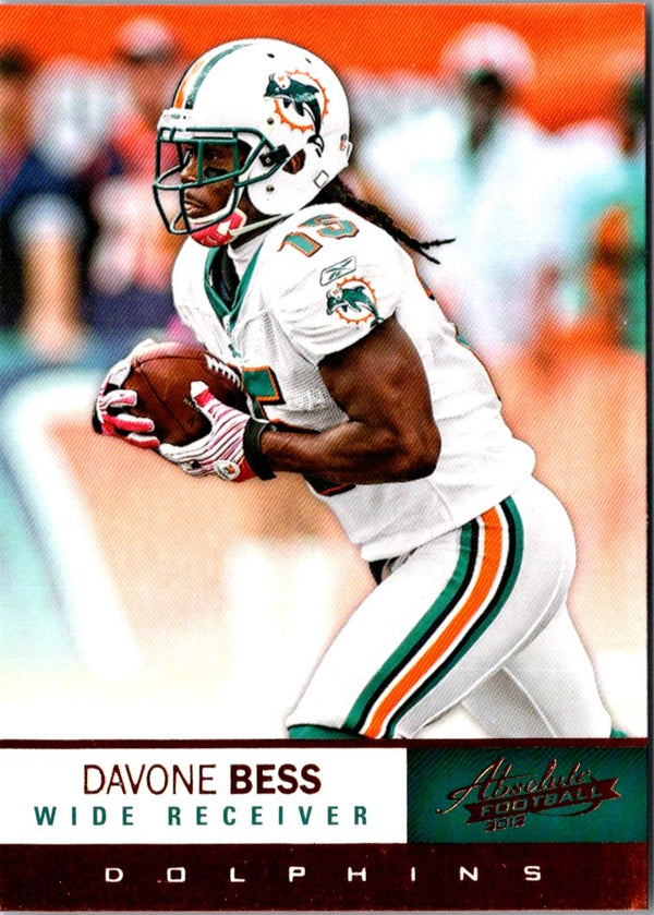 2012 Panini Absolute Davone Bess #33