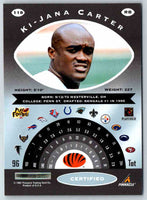 1997 Pinnacle Certified NFL Ki-Jana Carter #118