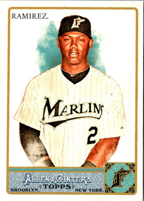 2011 Topps Allen Ginter Hanley Ramirez #30