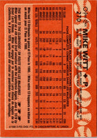 1988 O-Pee-Chee Mike Witt #270