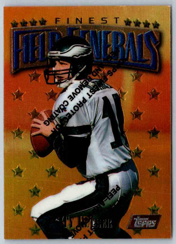 1997 Topps Finest Football Ty Detmer #15