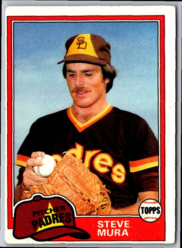 1981 Topps Steve Mura #134