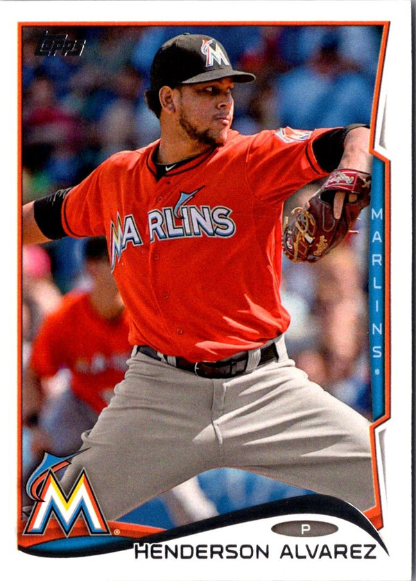 2014 Topps Henderson Alvarez #241