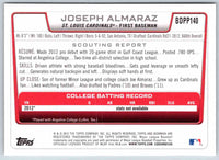 2012 Bowman Joseph Almaraz #BDPP140