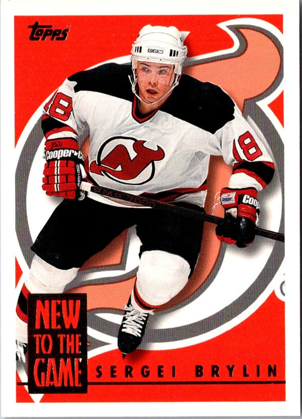 1995 Topps New to the Game Sergei Brylin #2NG