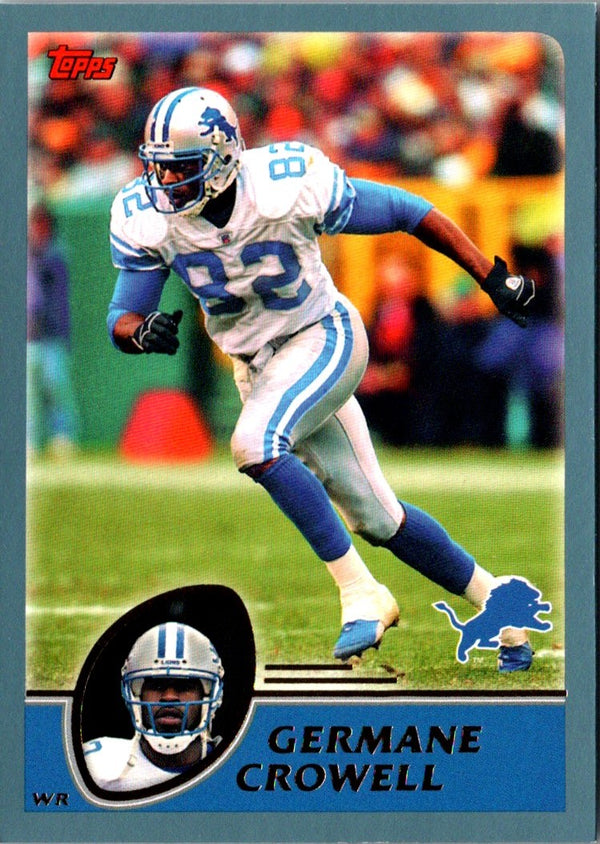 2003 Topps Germane Crowell #128