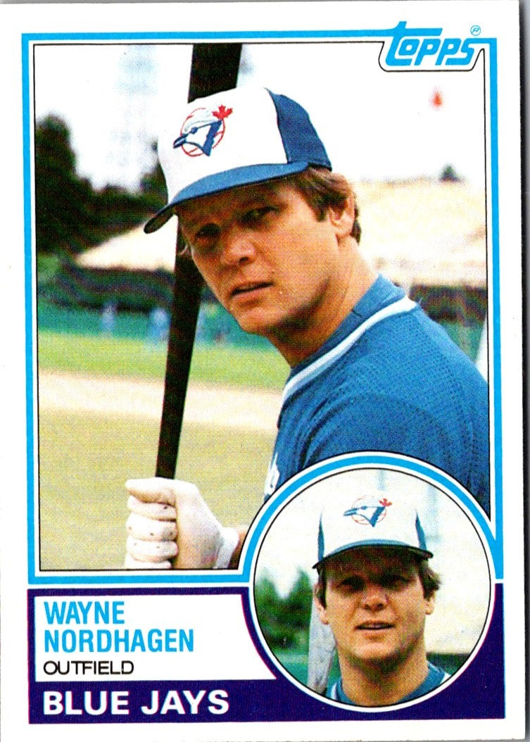 1983 Topps Wayne Nordhagen