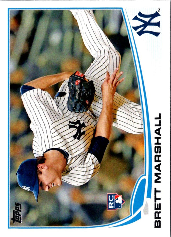 2013 Topps Update Brett Marshall #US51 Rookie