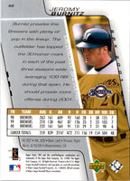 2001 SPx Jeromy Burnitz #48