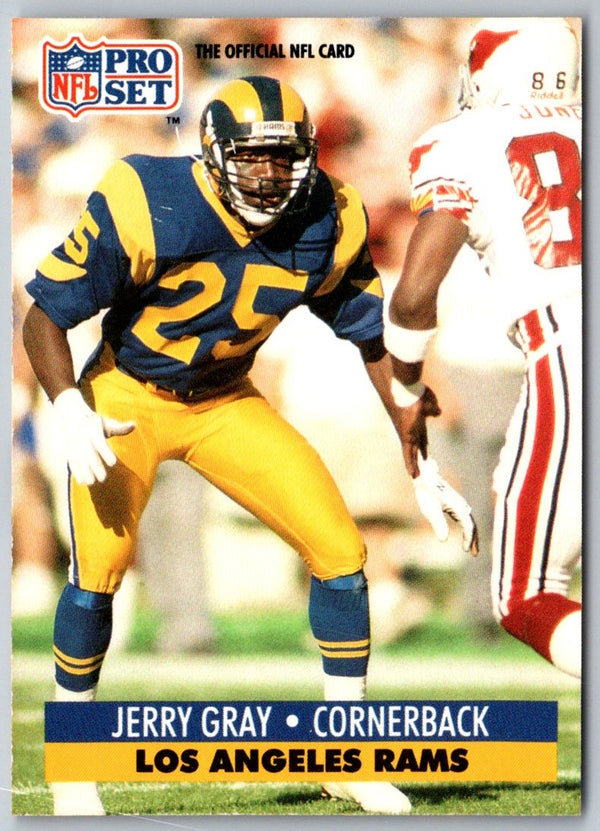 1991 Pro Set Jerry Gray #201