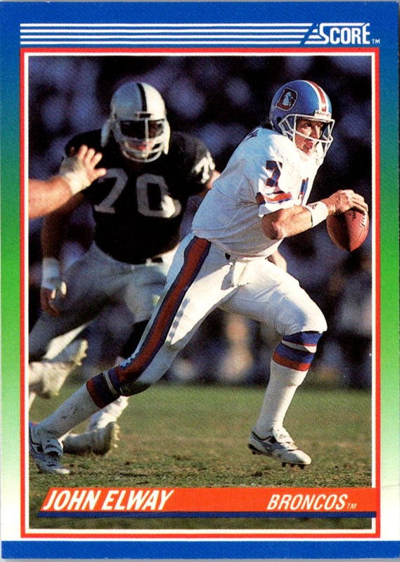 1990 Score John Elway #25