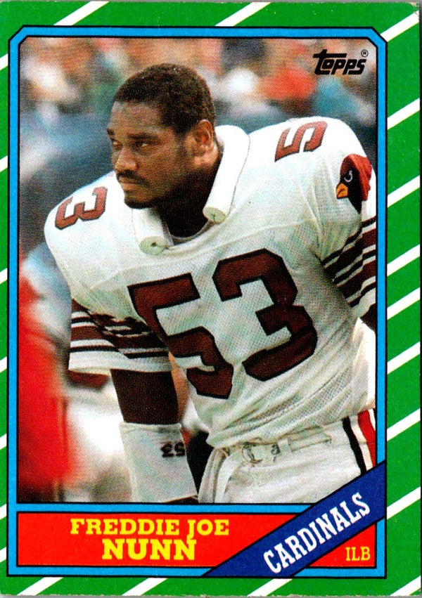 1986 Topps Freddie Joe Nunn #335 Rookie