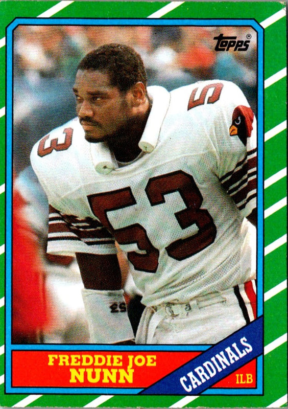 1986 Topps Freddie Joe Nunn #335 Rookie