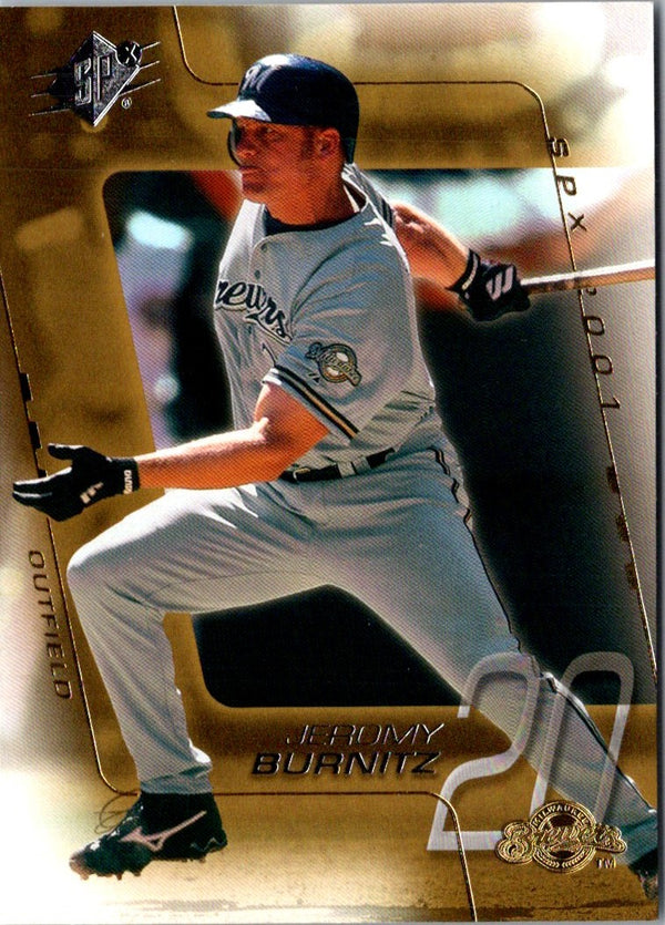 2001 SPx Jeromy Burnitz #48