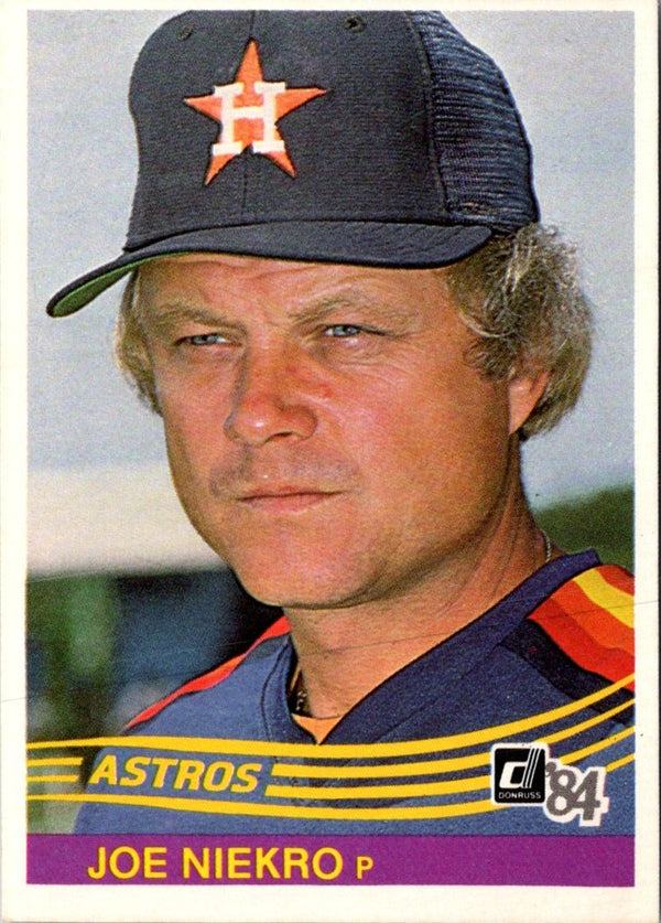 1984 Donruss Joe Niekro #110