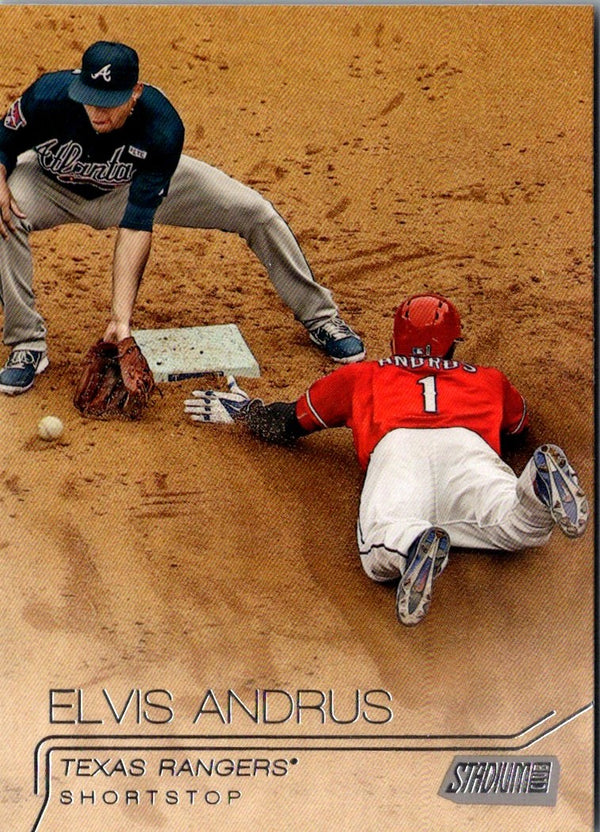 2015 Stadium Club Elvis Andrus #160